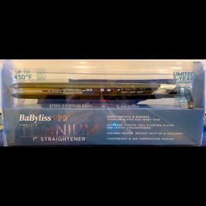 BaByliss Pro Titanium 1inch Hair Straightener